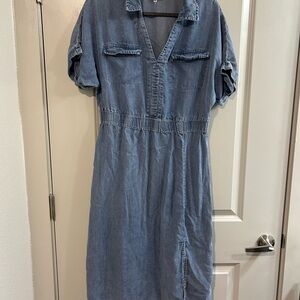 Dear John Denim Midi Dress